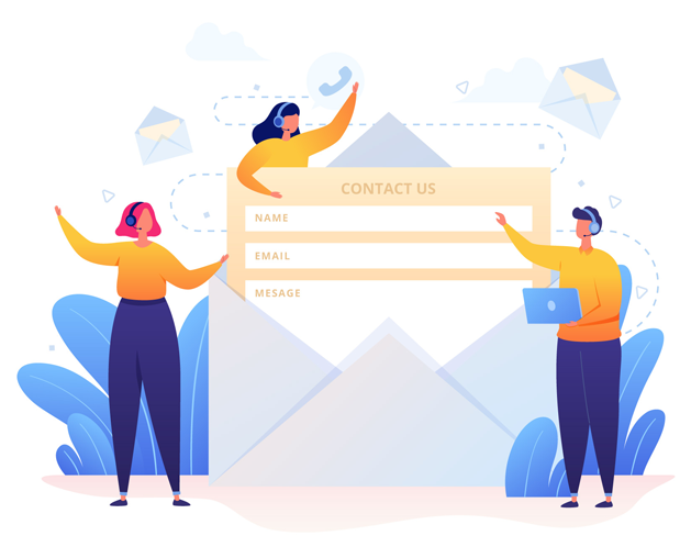 AdOps Digital contact and support illustration